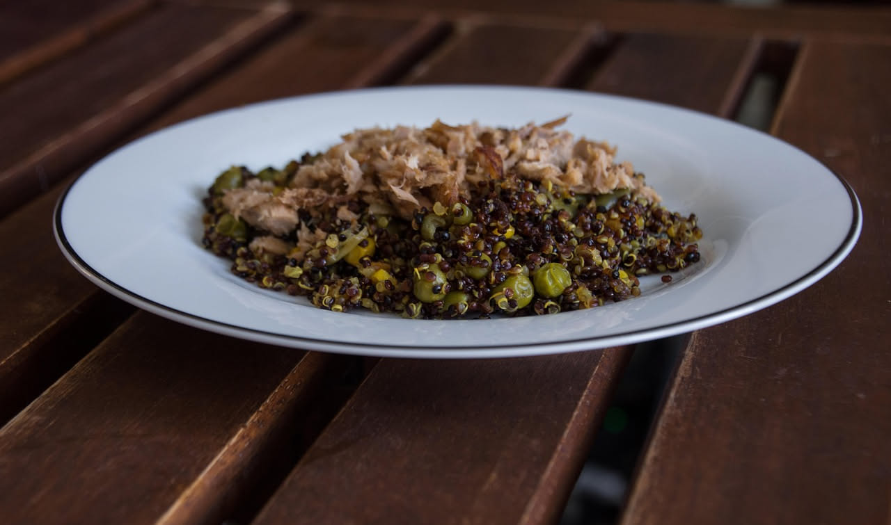 Insalata di riso e tonno