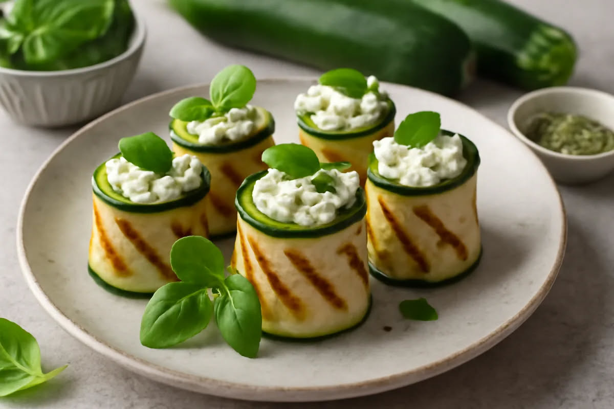 Zucchine ripiene al forno