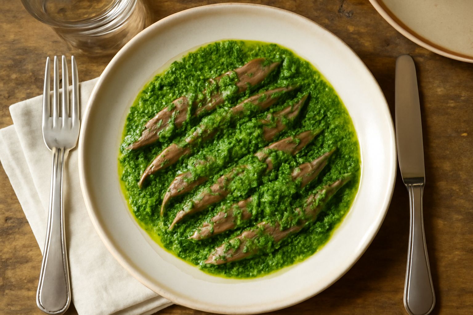 Acciughe al verde: delicate e salate, ricche di omega-3 che nutrono il cuore