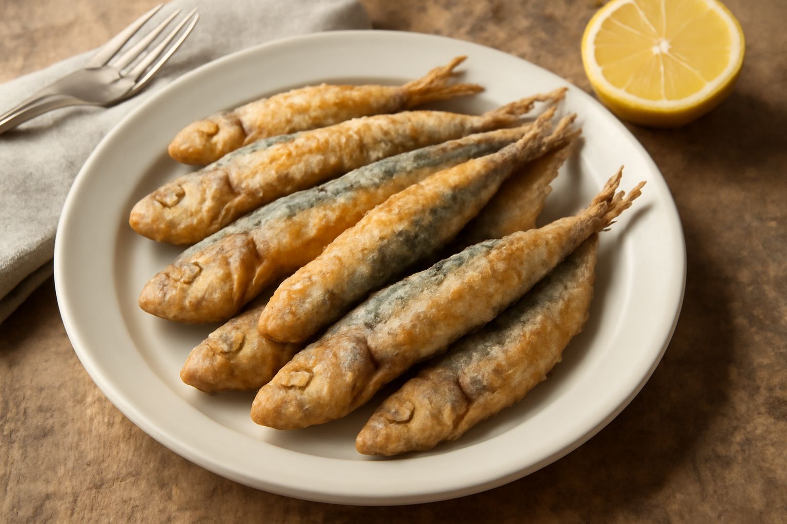 Acciughe fritte