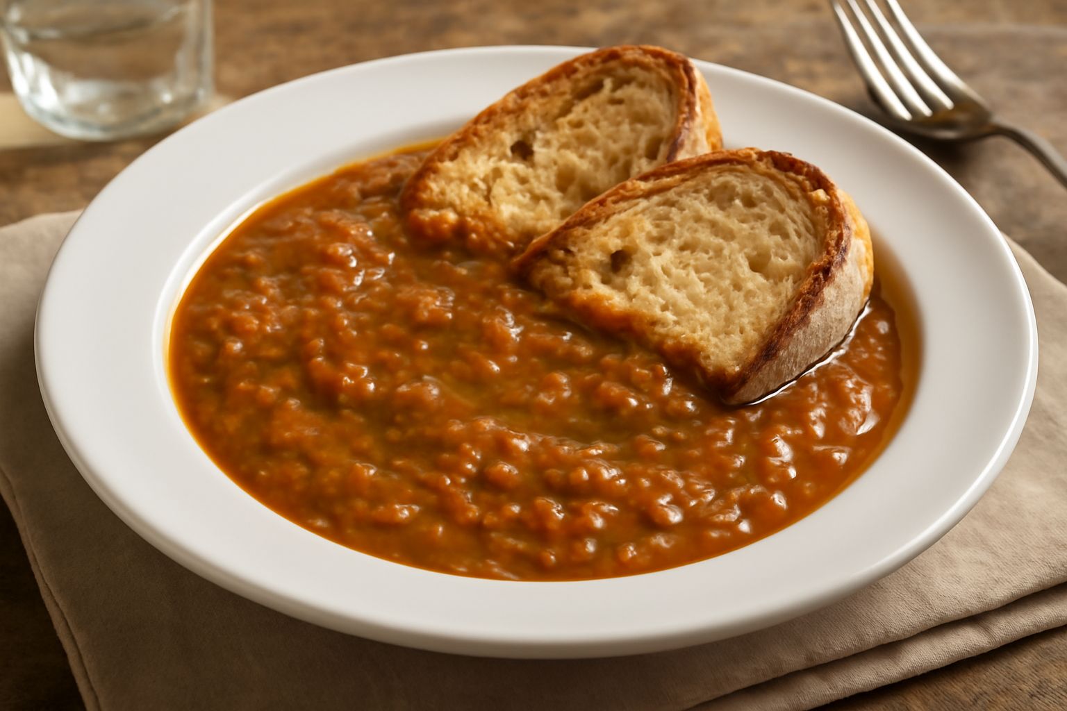 Acquacotta con pane