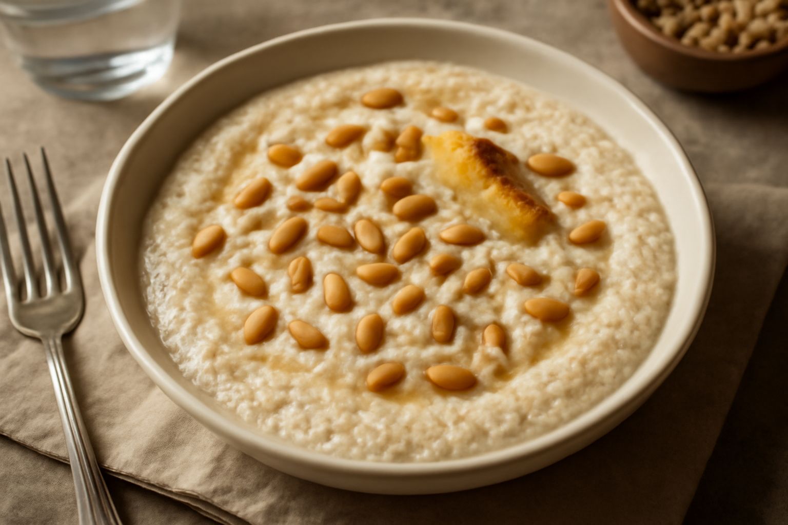 Agliata con pinoli