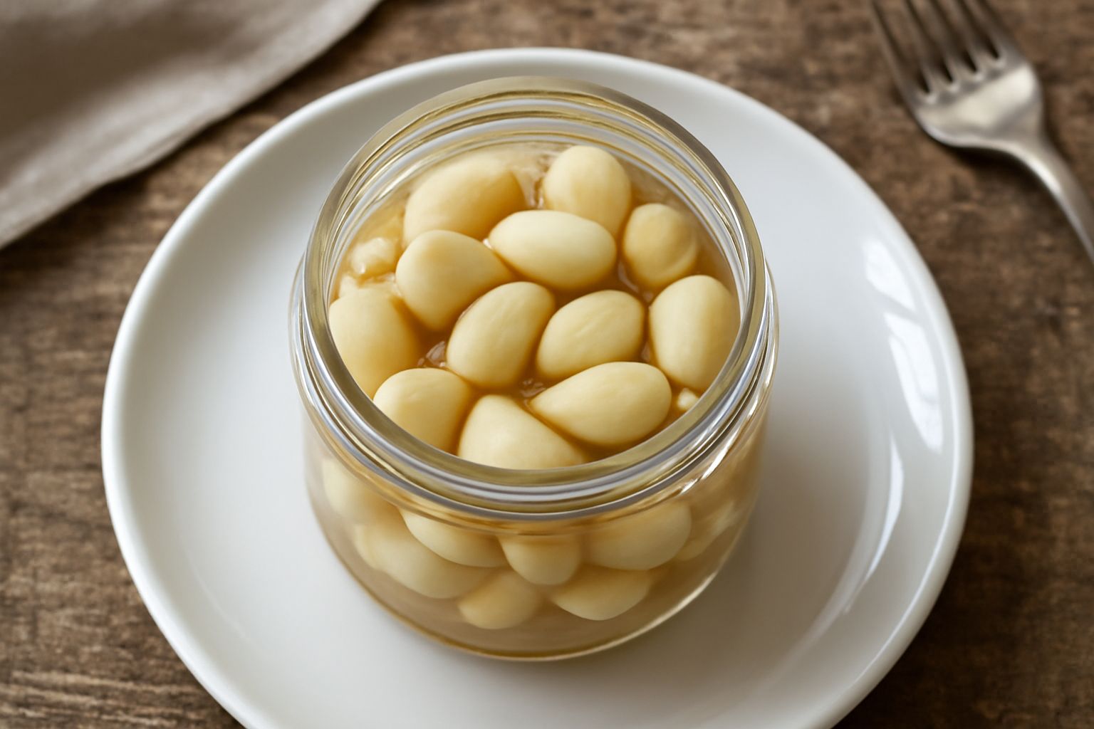 Aglio sotto aceto