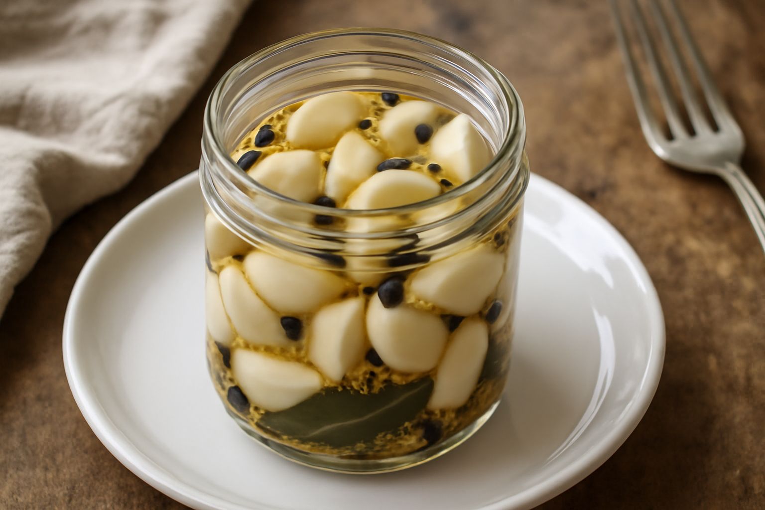 Aglio sottoaceto