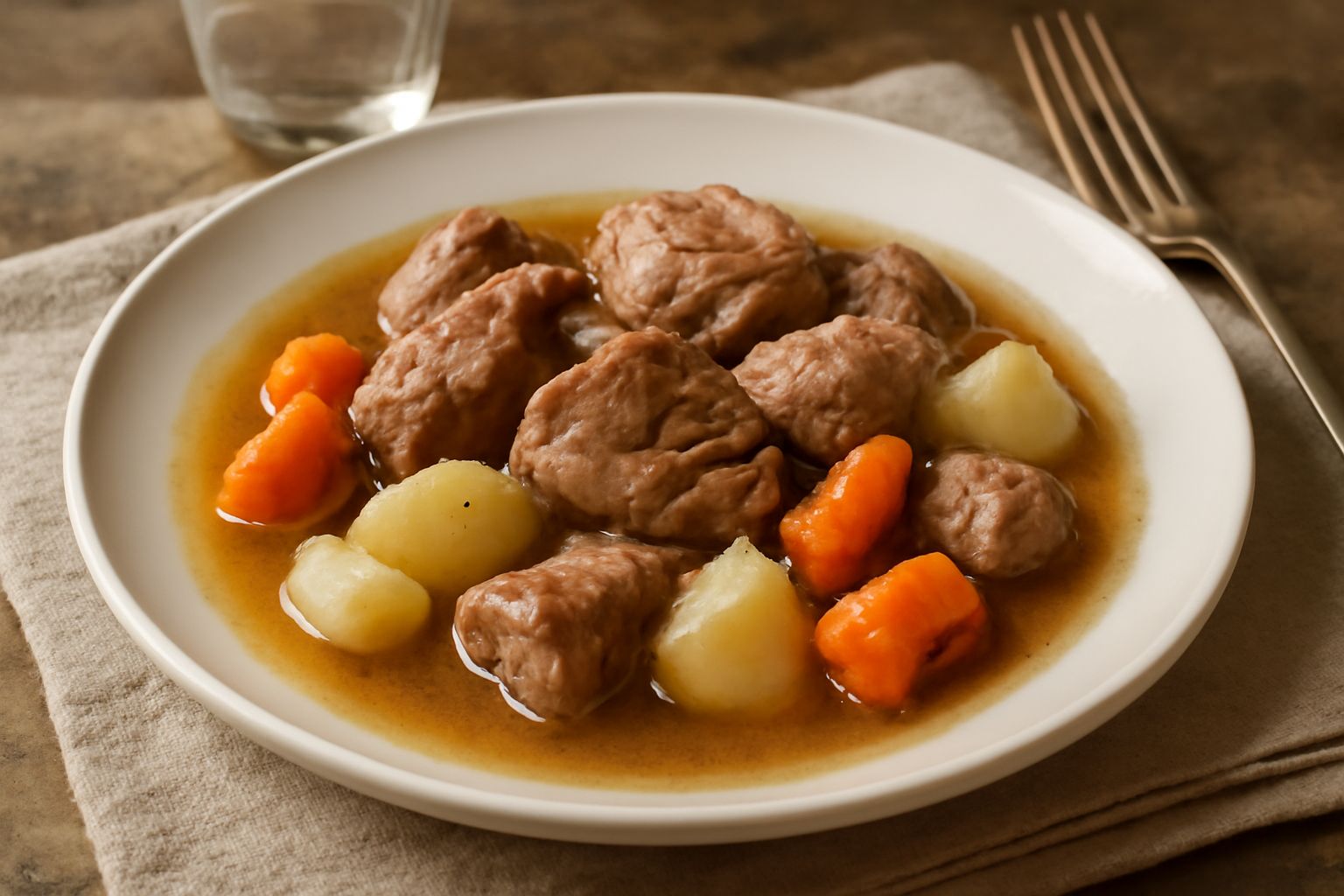 Agnello in potaggio