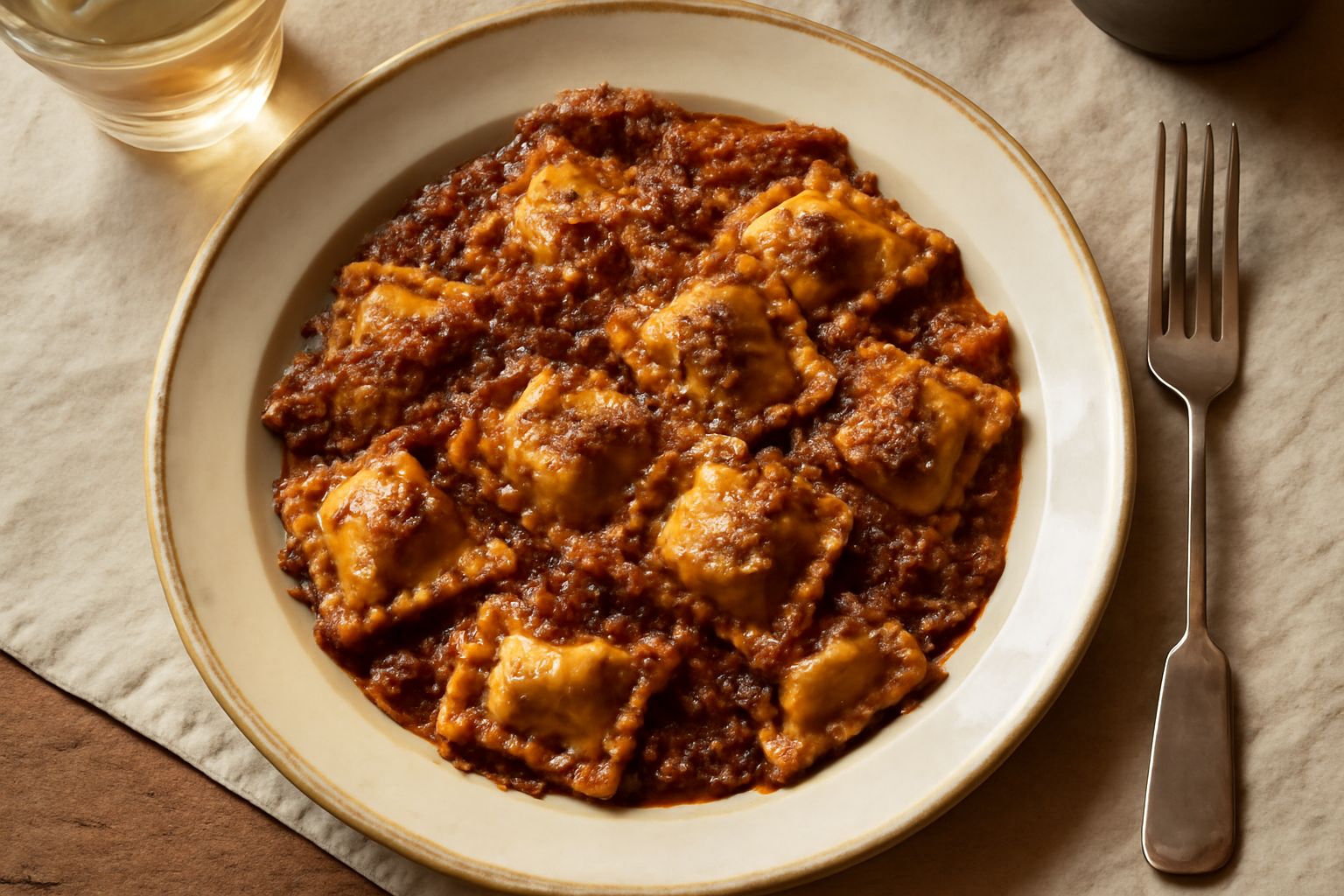 Agnolotti al ragù