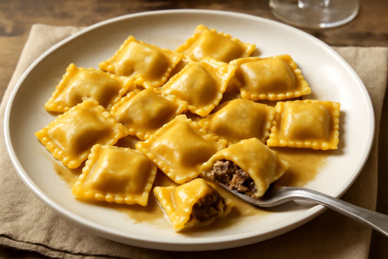 Agnolotti d'ossobuco