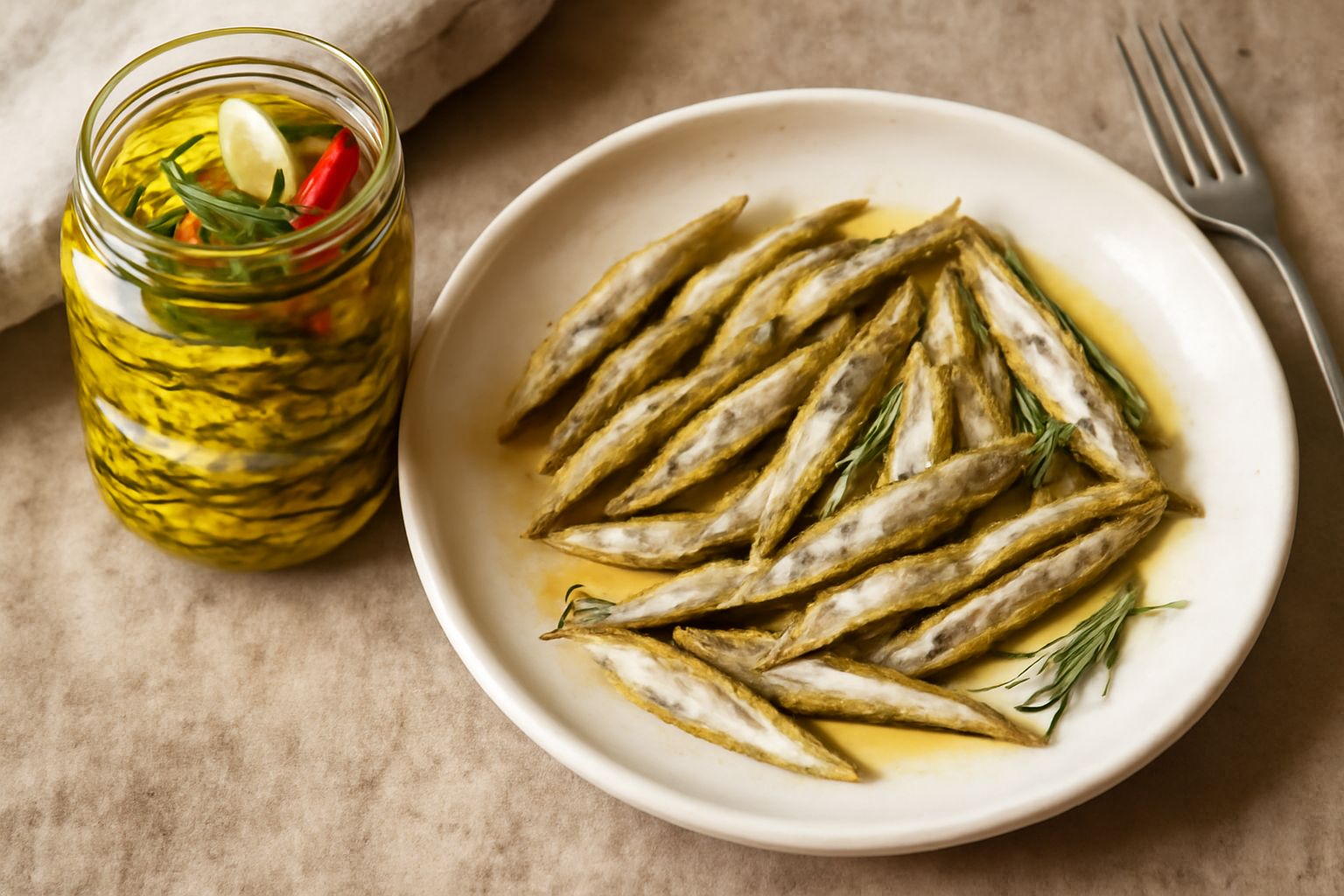 Alborelle sott'olio