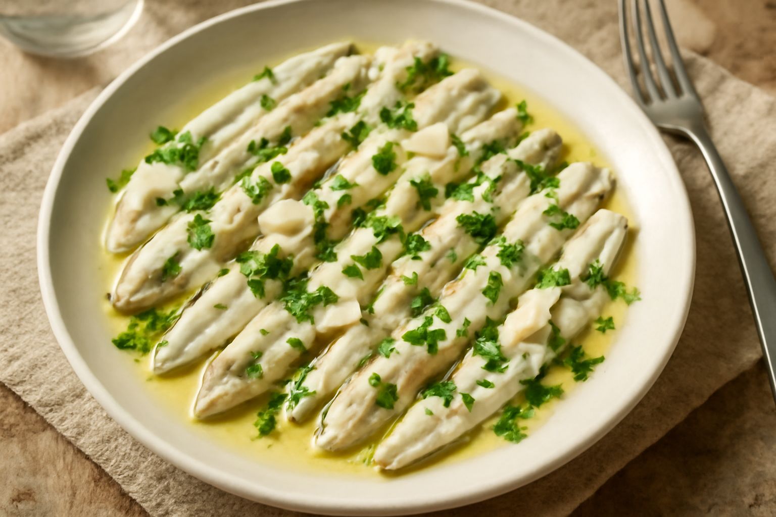 Alici in bianco
