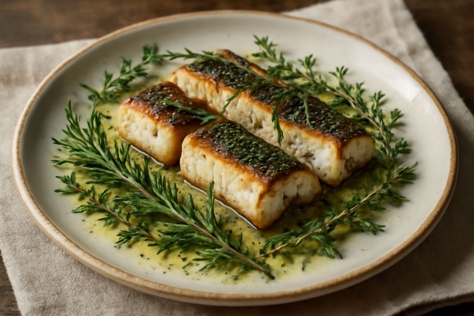 Anguilla al forno con erbe aromatiche