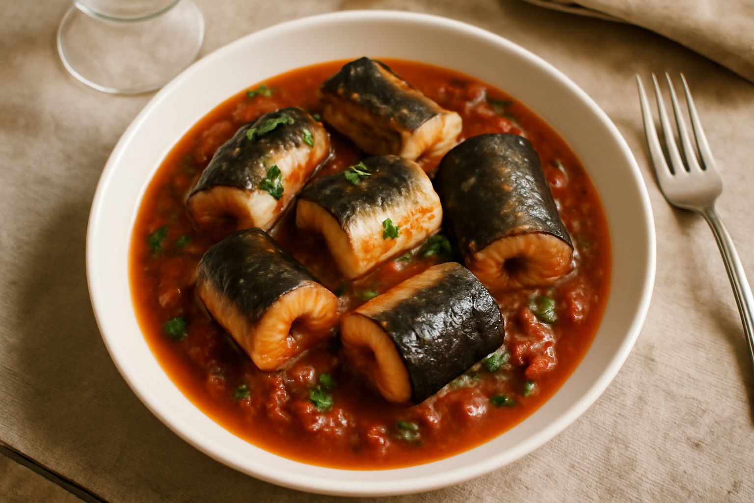 Anguilla alla piacentina