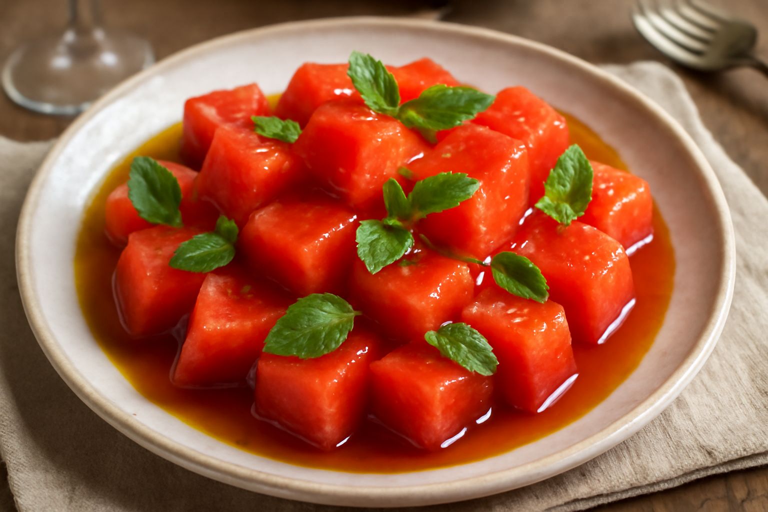 Angurie in agrodolce