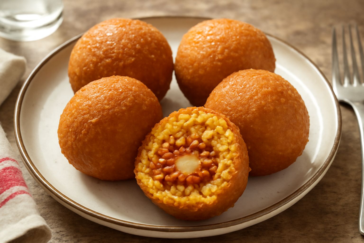 Arancini conservati