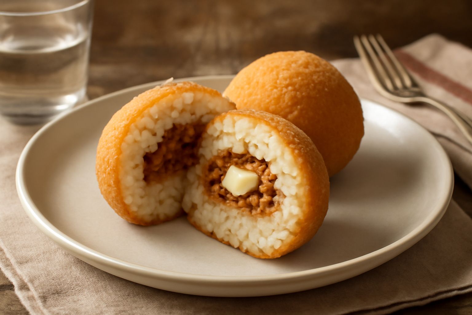 Arancini di burro e ragù