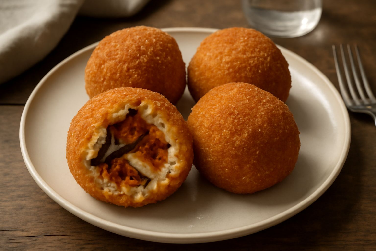 Arancini di melanzana