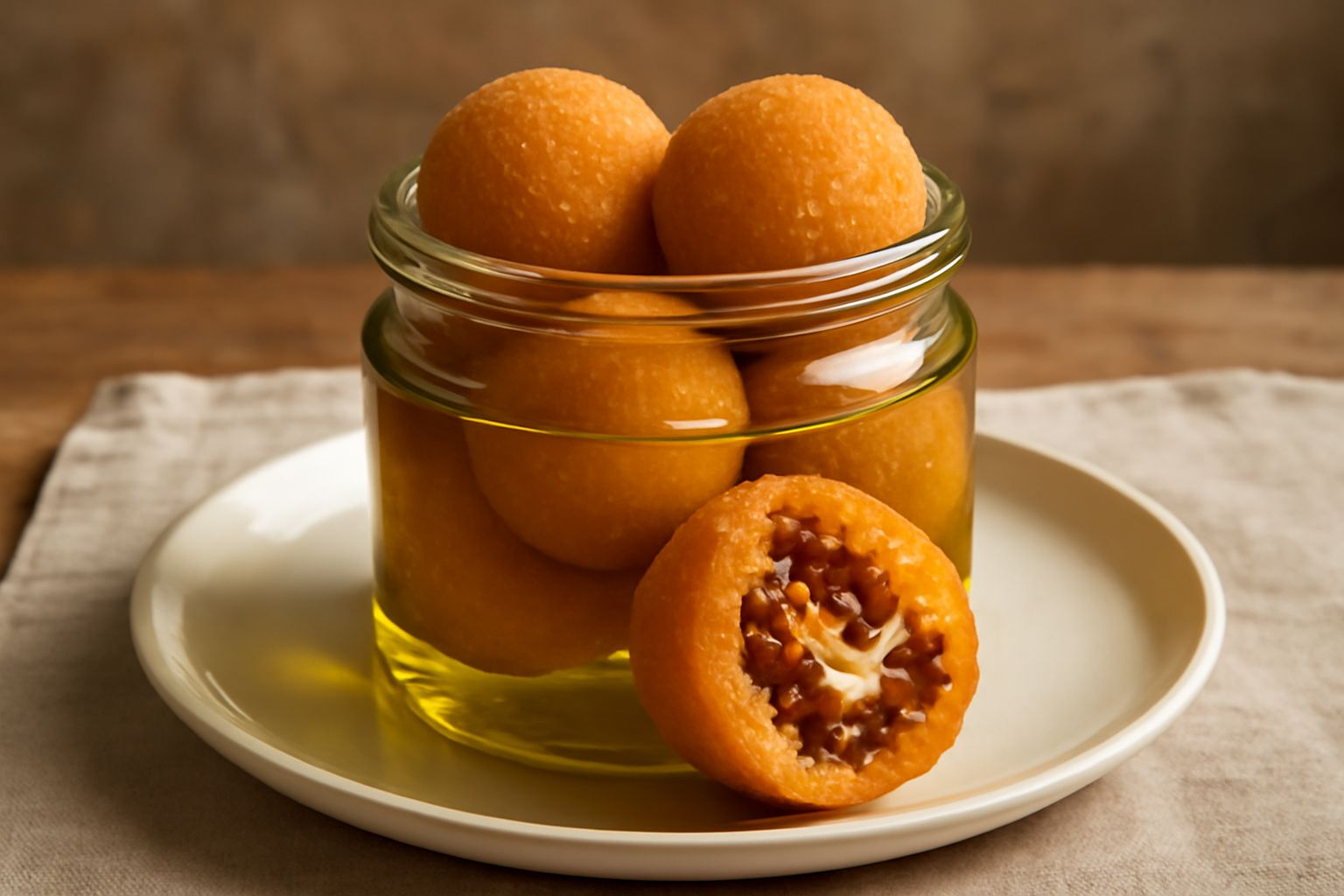 Arancini in conserva