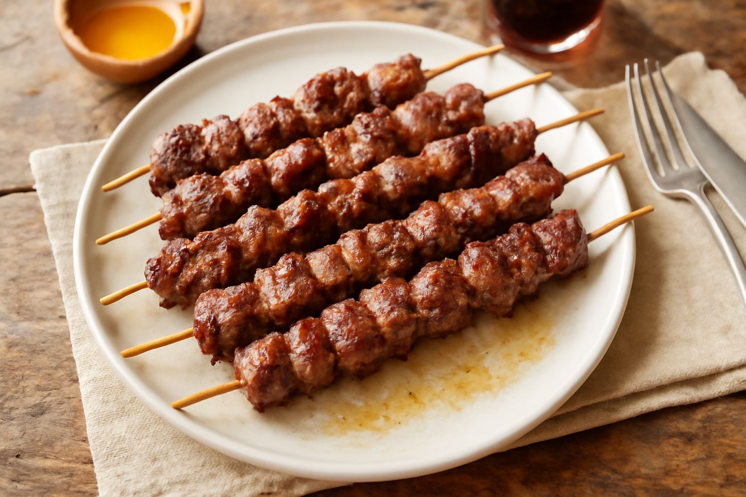 Arrosticini di castrato