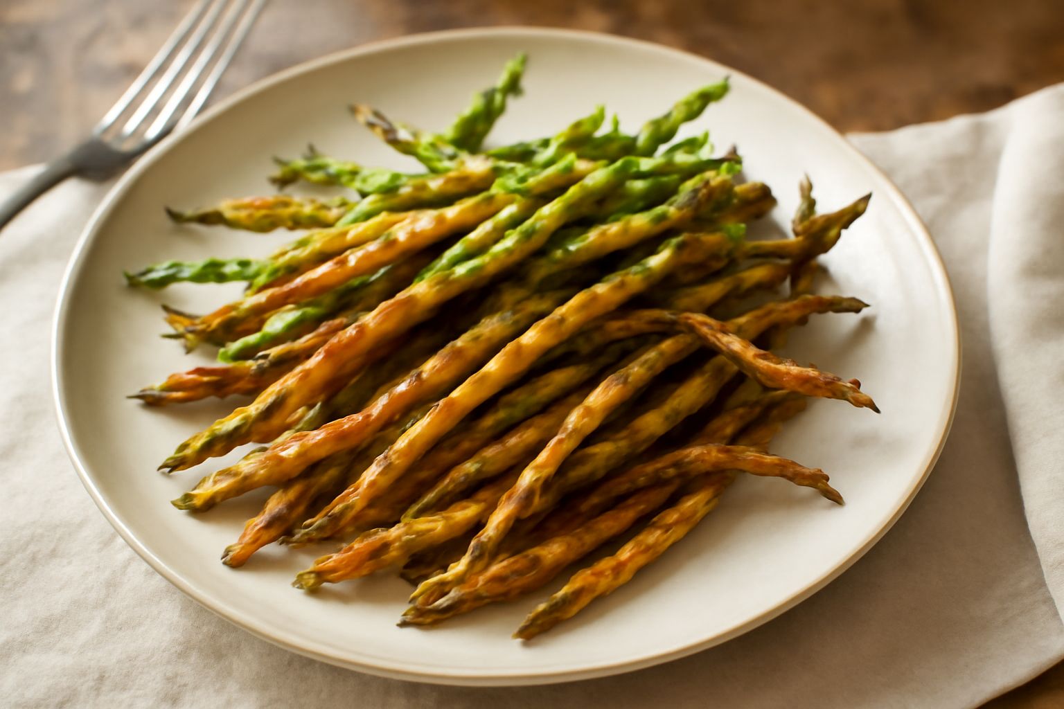 Asparagi Selvatici Fritti: croccantezza leggera che nutre le ossa