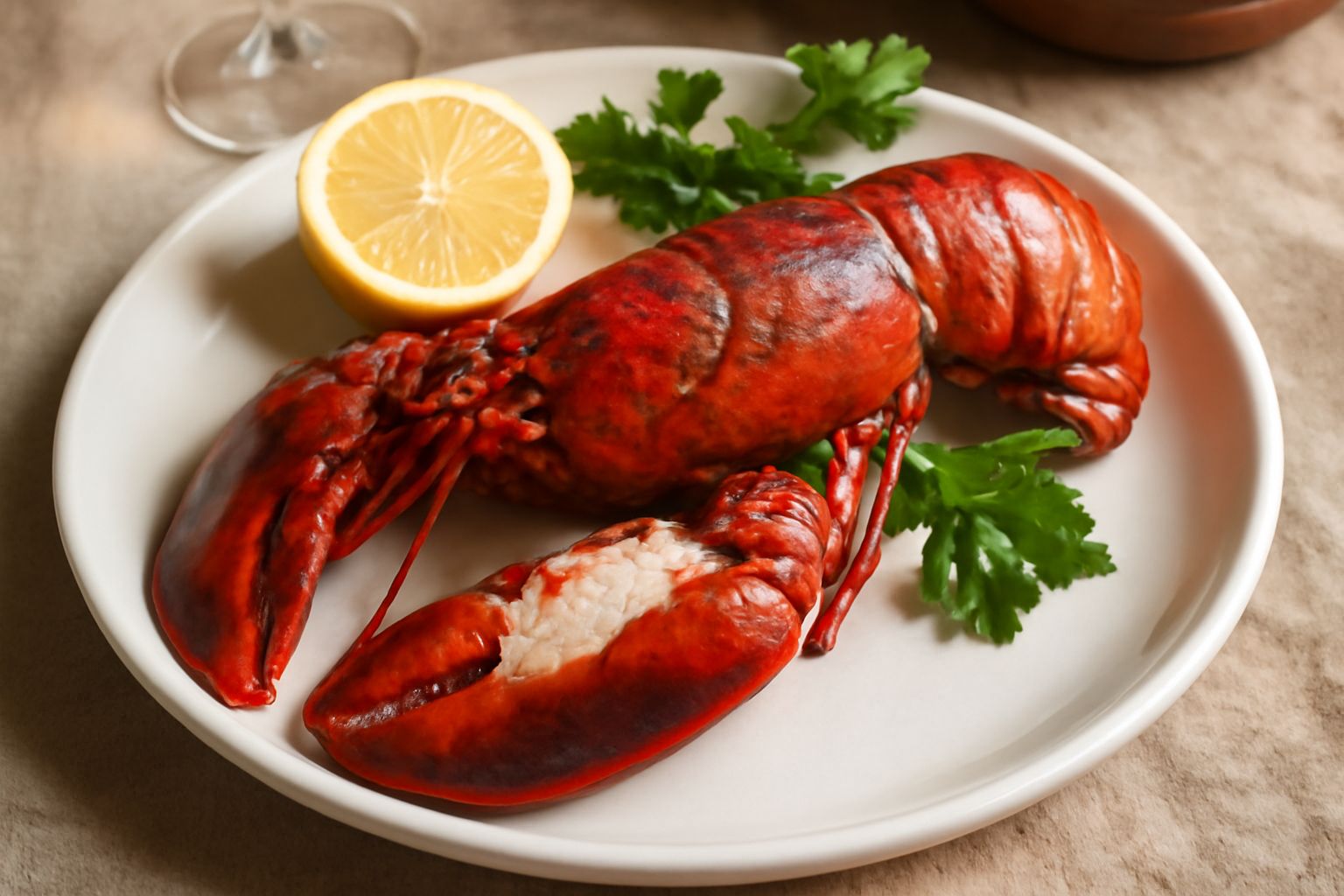 Astice all'acqua salata