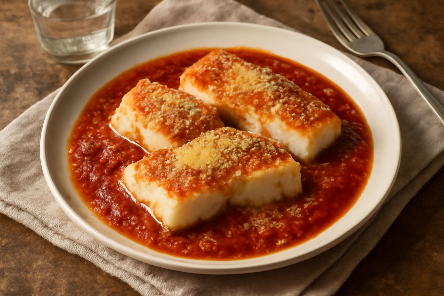 Baccalà alla parmigiana