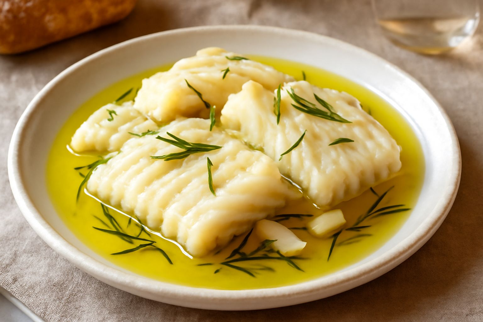 Baccalà conservato in olio