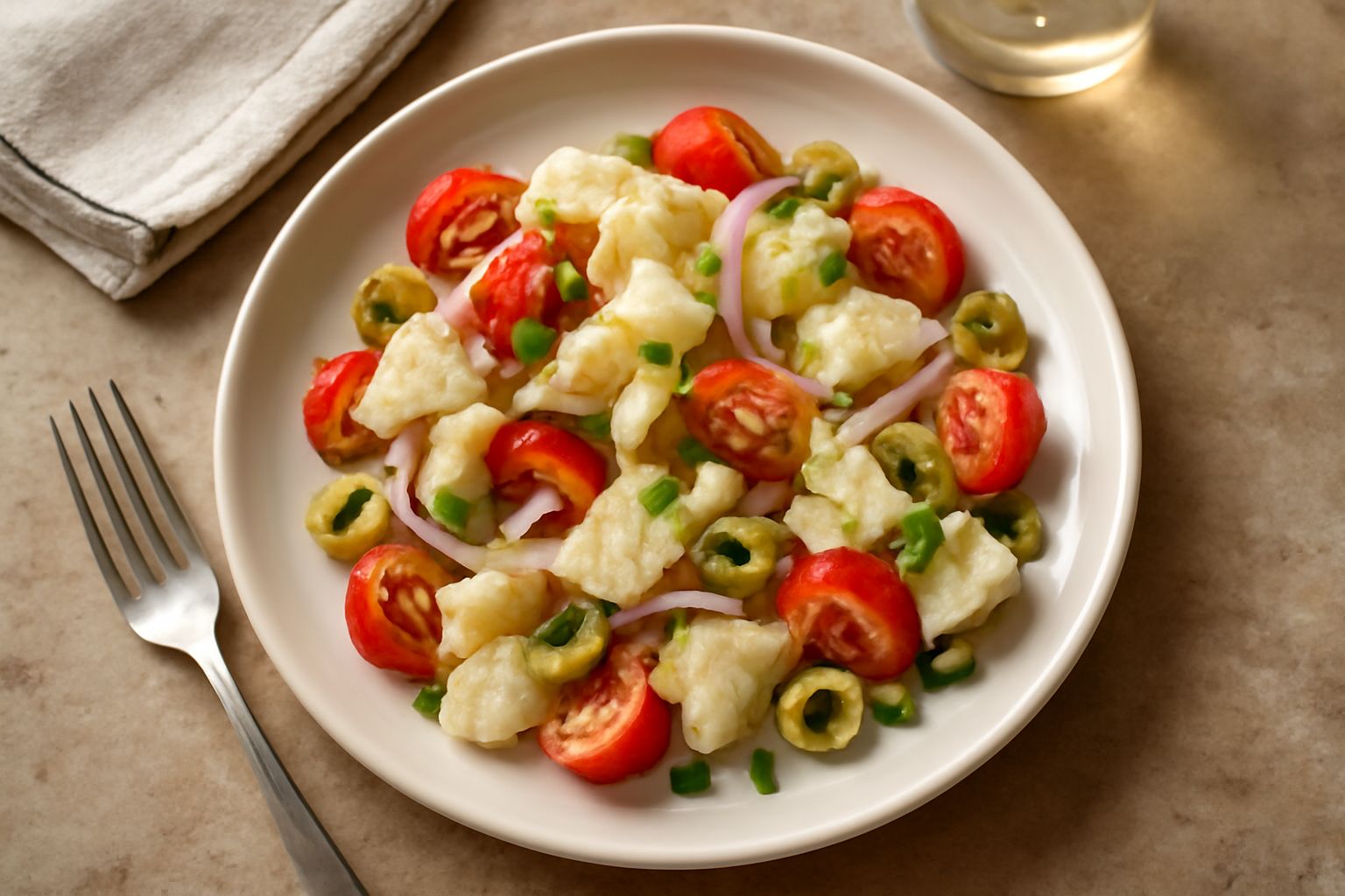 Baccalà in insalata: la ricetta facile che serve tutto l'anno
