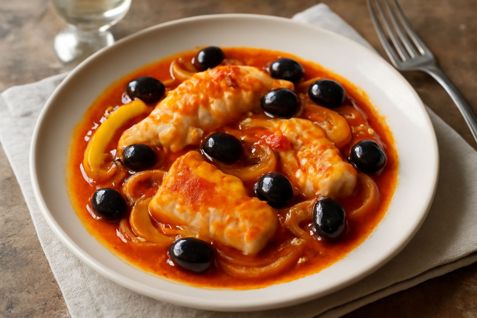 Baccalà in umido freddo