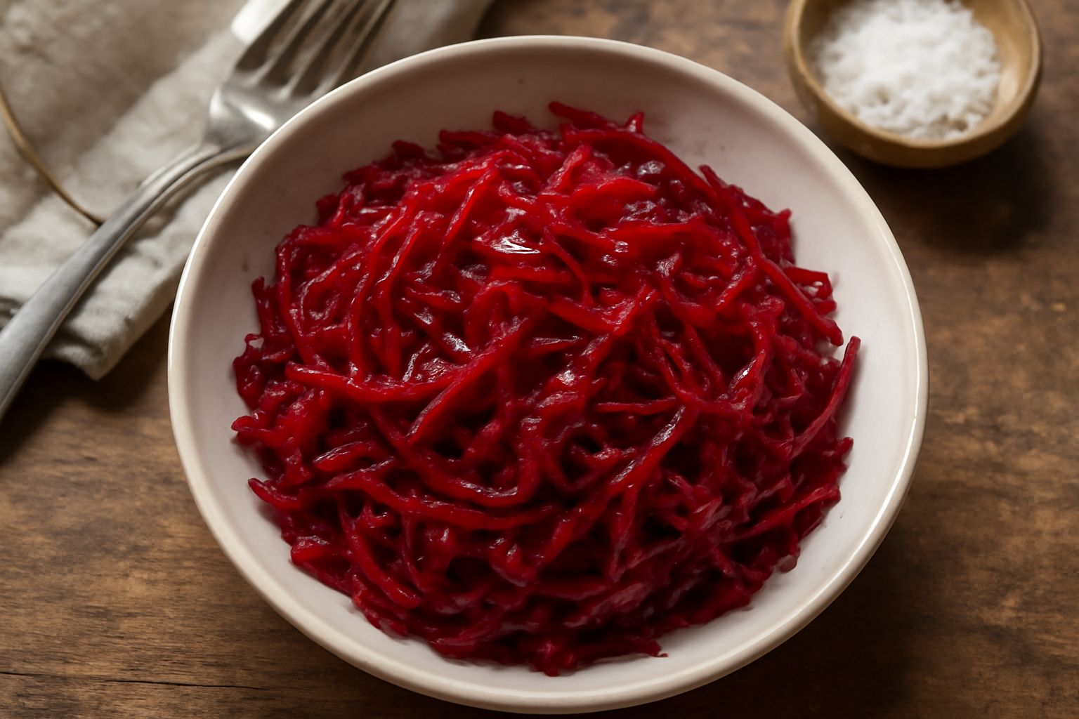 Barbabietola rossa grattugiata