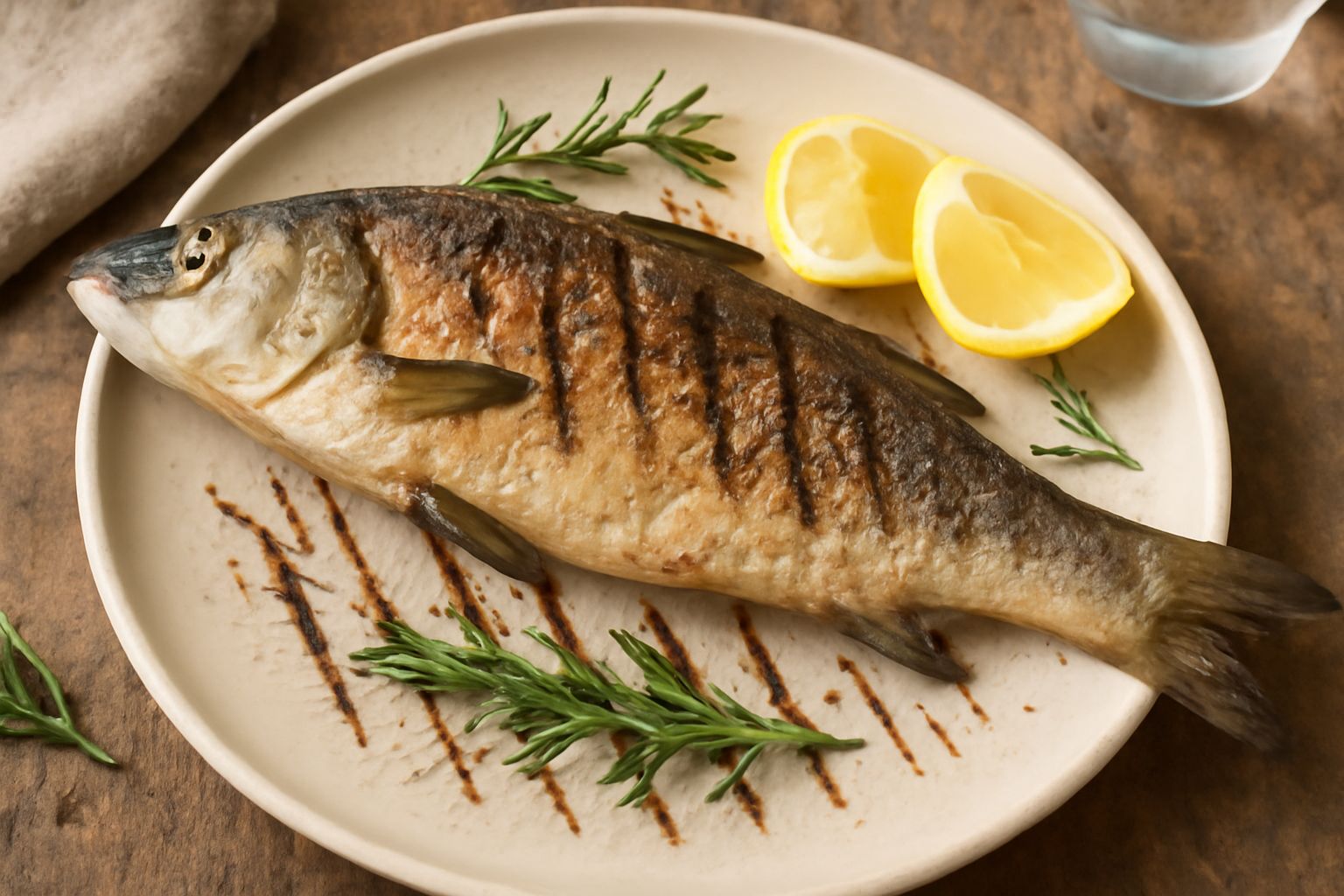 Barbo alla griglia