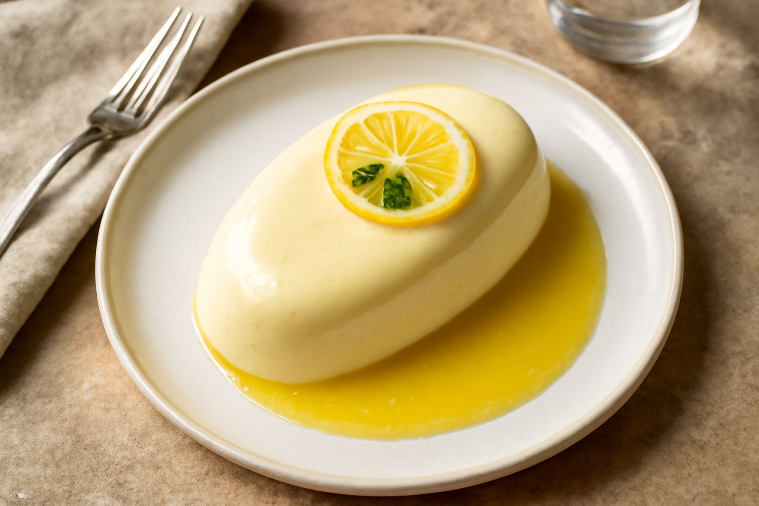 Bavarese al limone