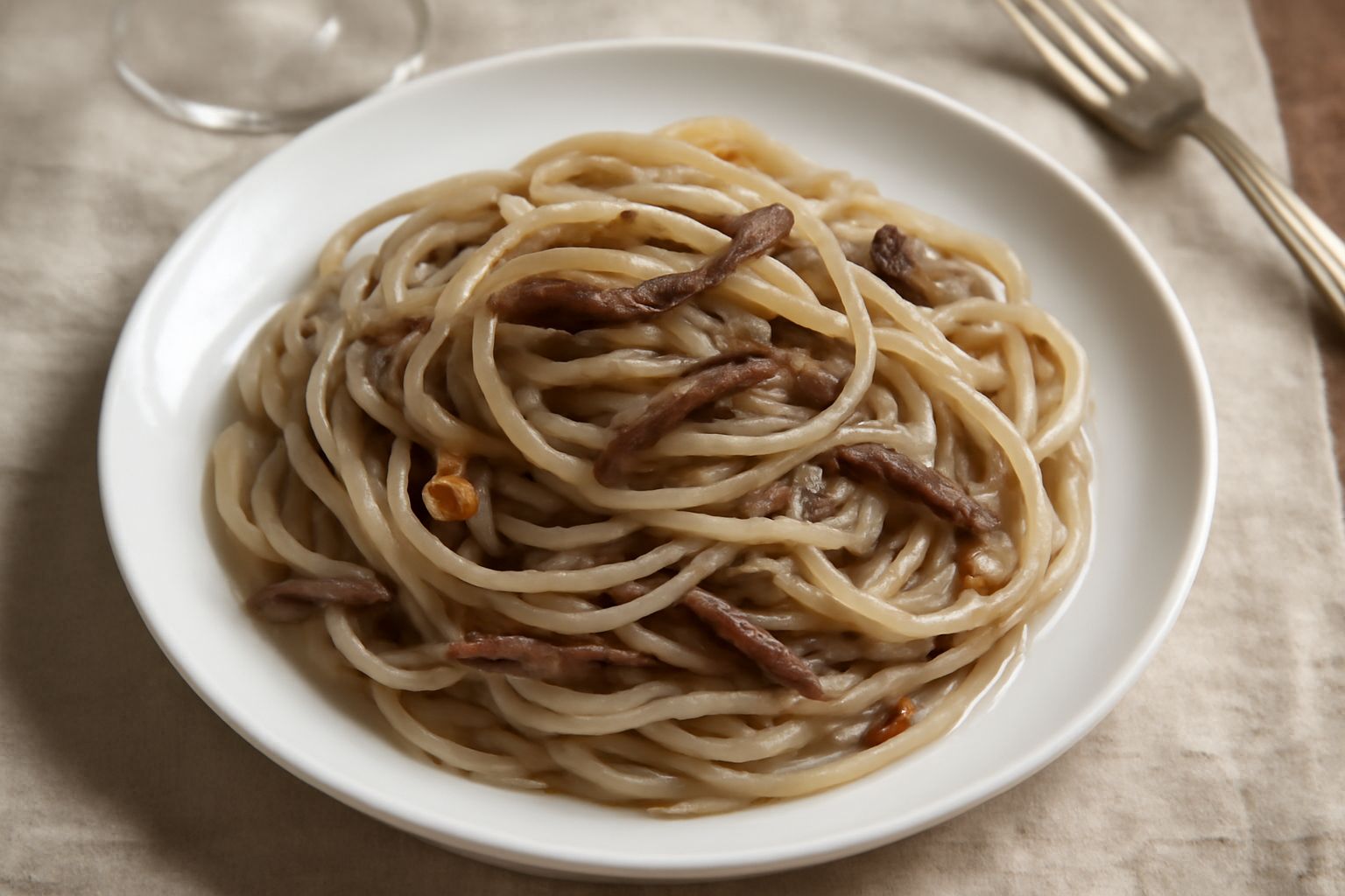 Bavette alle acciughe