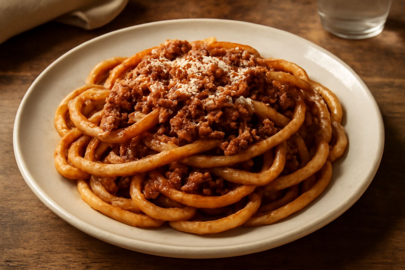 Bigoli al ragù