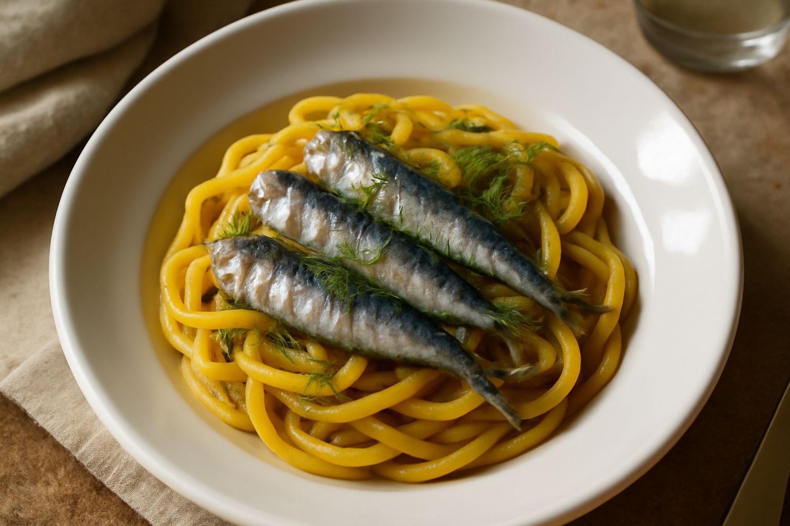 Bigoli con le sarde
