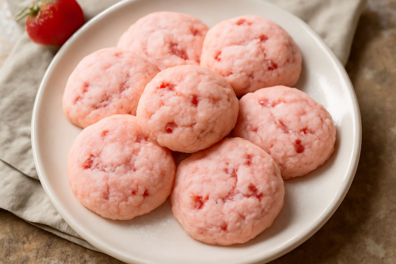 Biscotti alla fragola