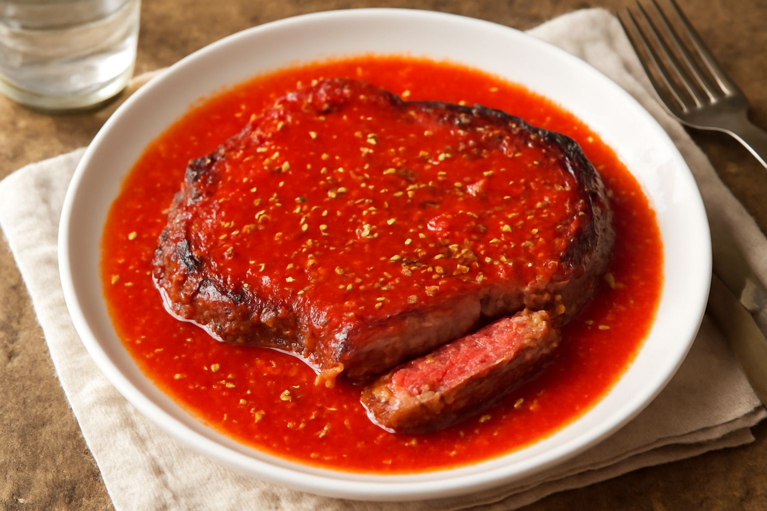 Bistecca alla pizzaiola