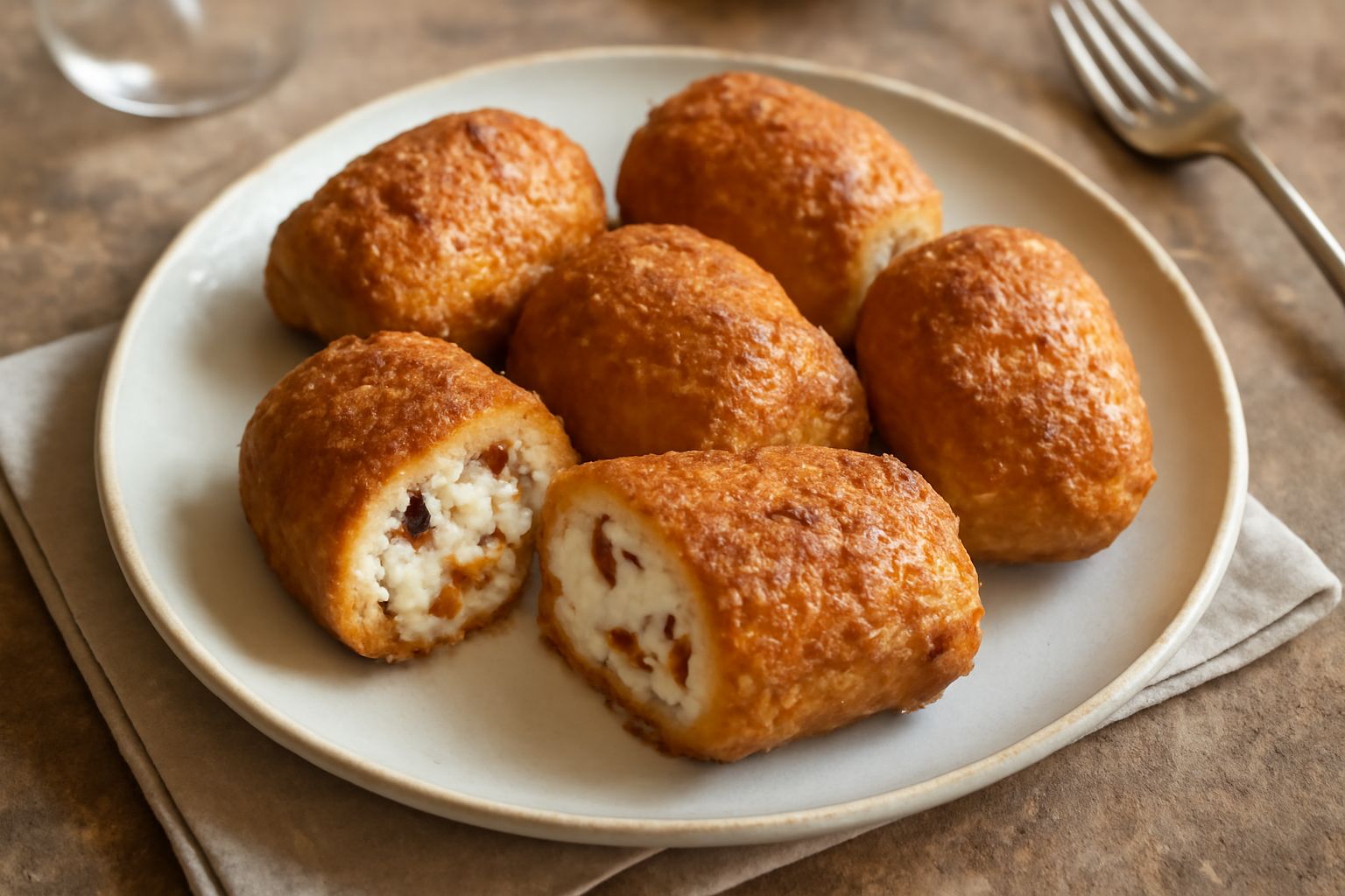 Bombette di ricotta