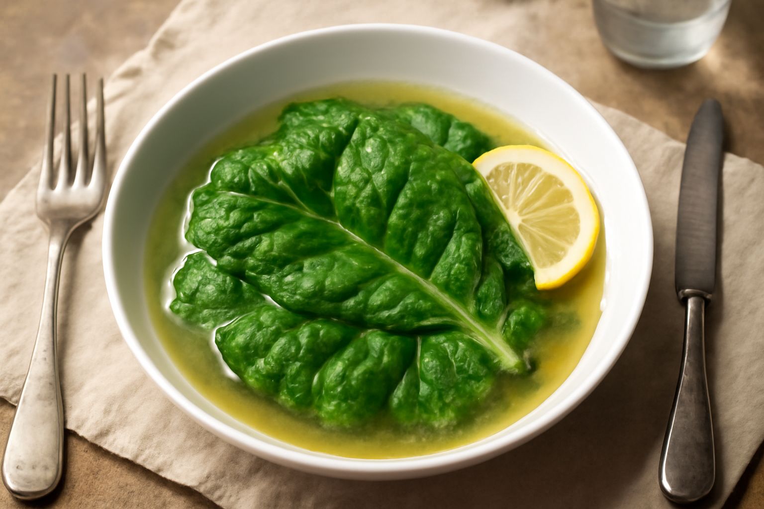 Borago in brodo freddo