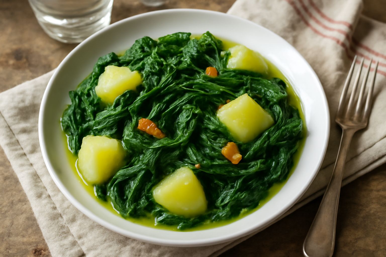 Borragine e patate