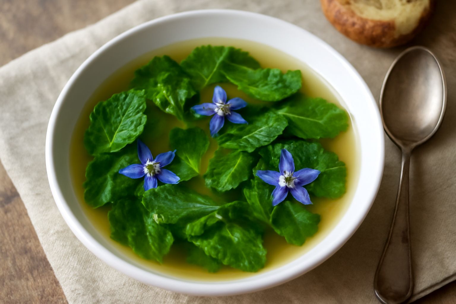 Borragine in brodo