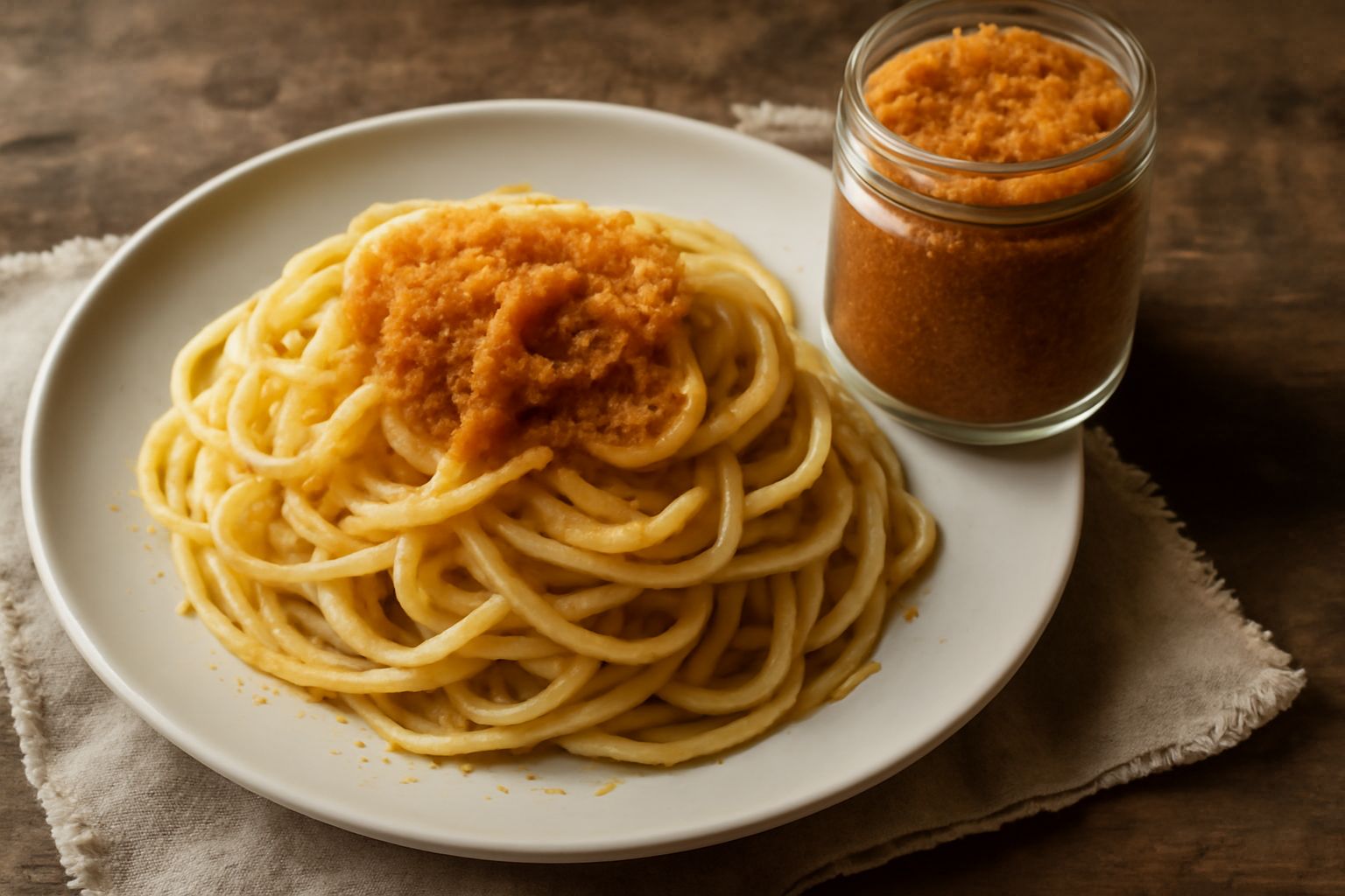 Bottarga grattugiata in vasetto