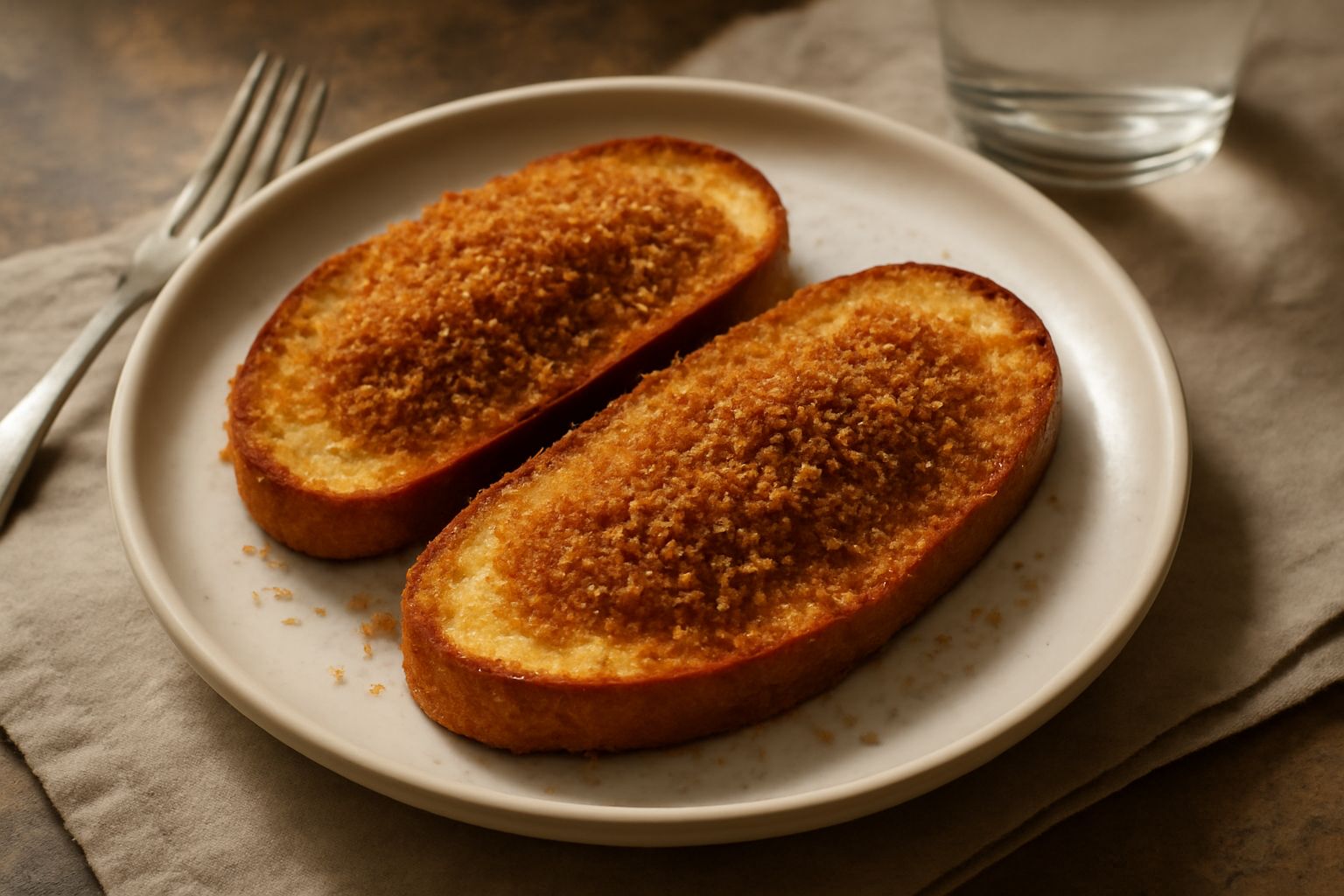 Bottarga grattugiata su pane