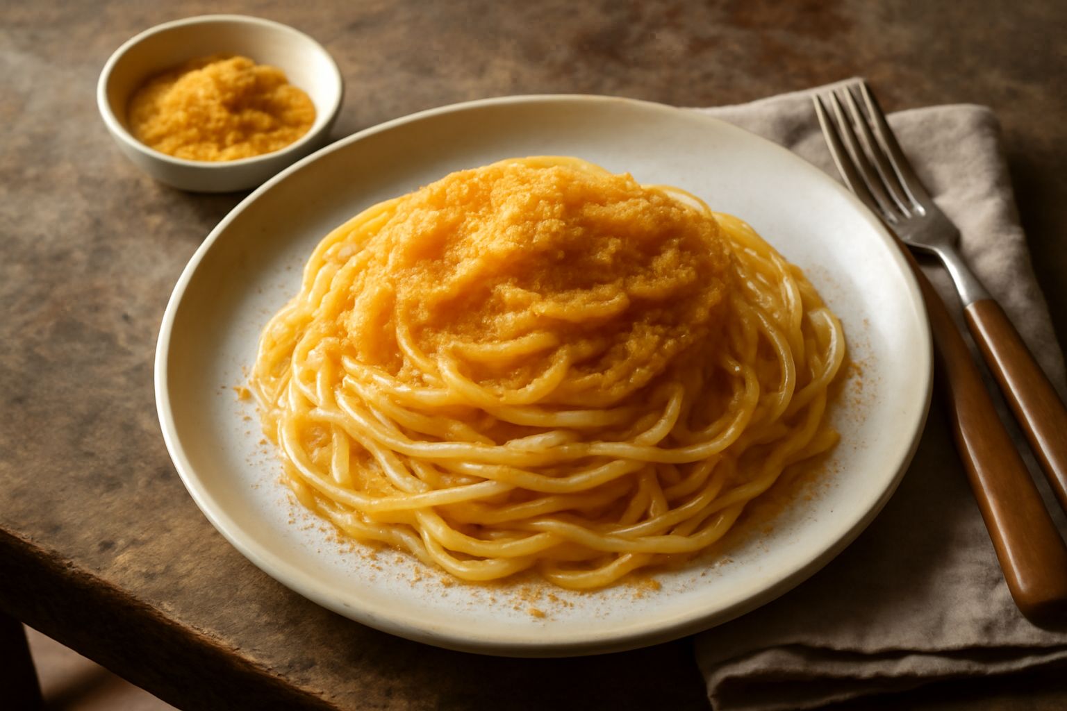 Bottarga in polvere conservata