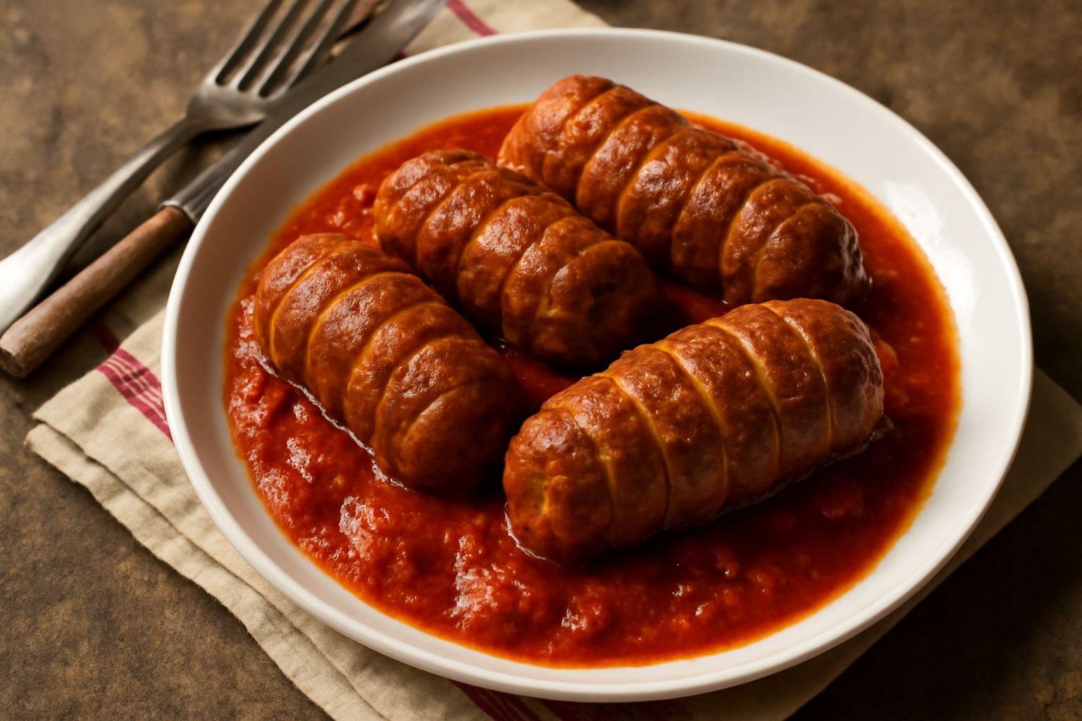 Braciole rigate