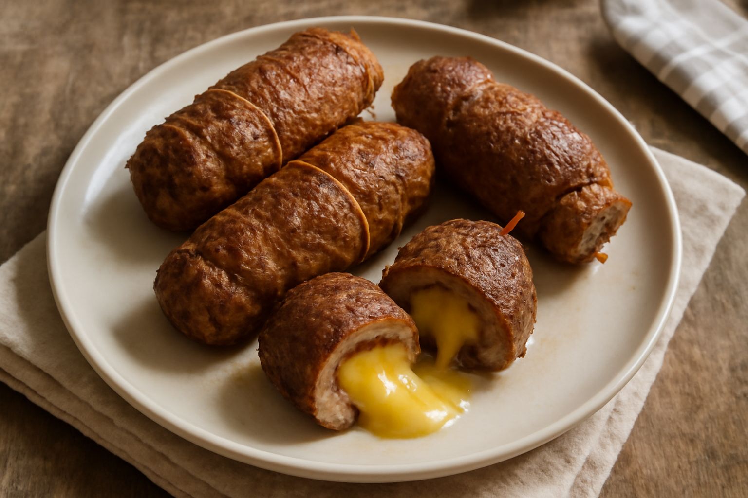 Braciole ripiene di formaggio