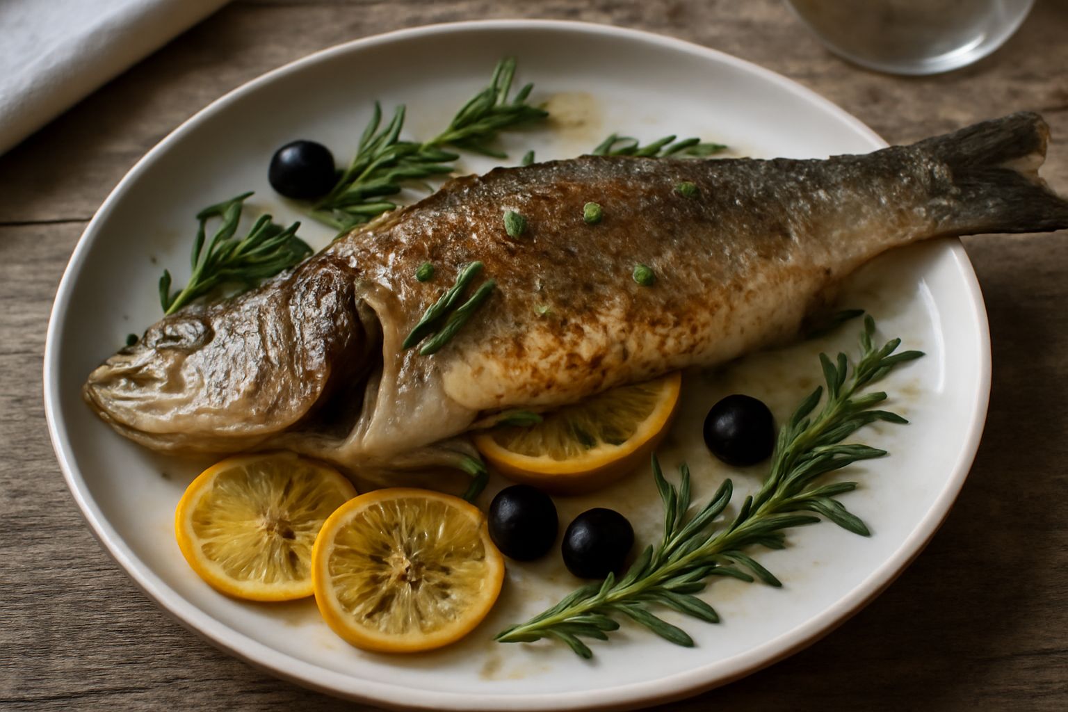 Branzino al forno con erbe