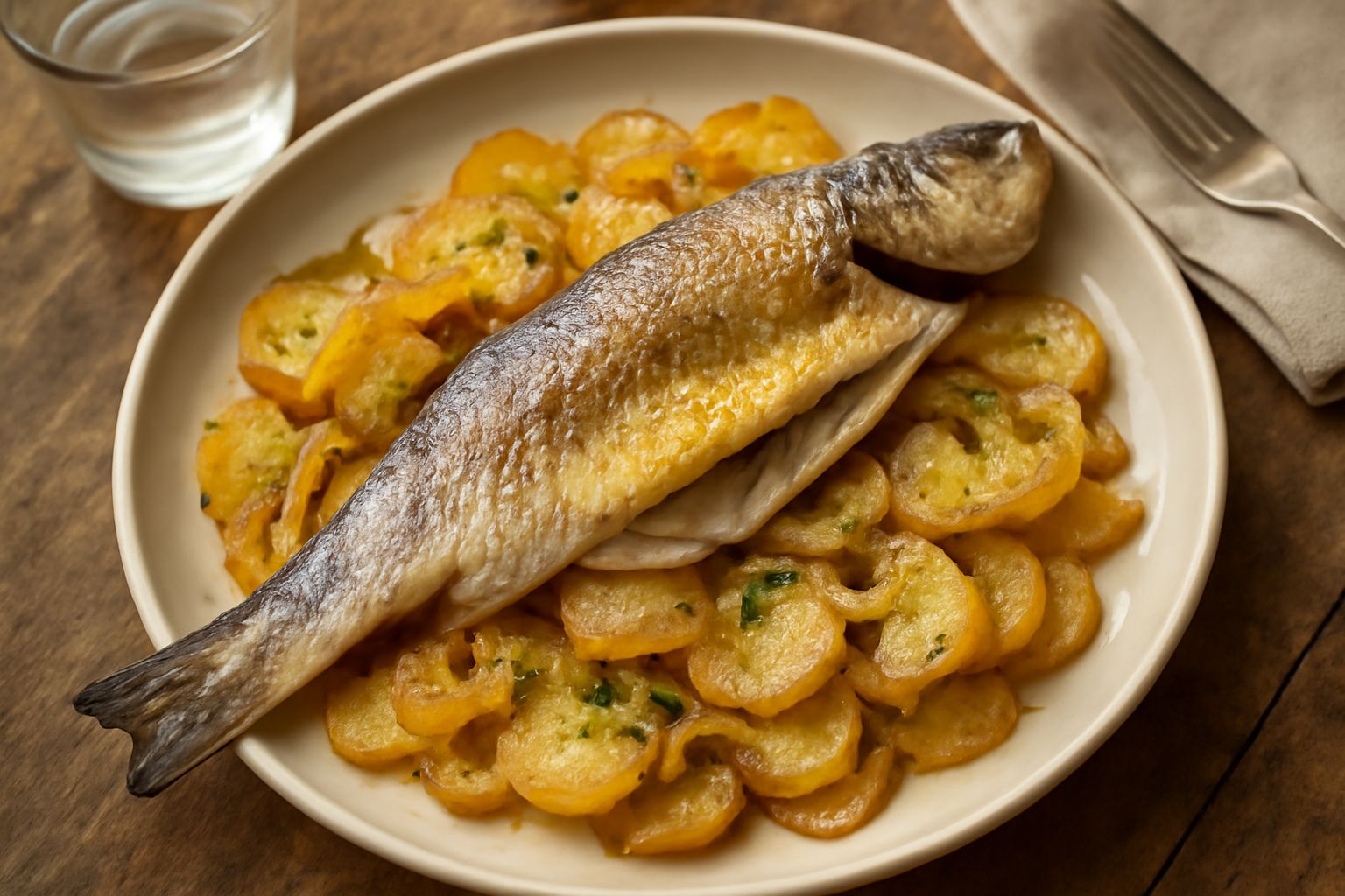 Branzino alla goriziana
