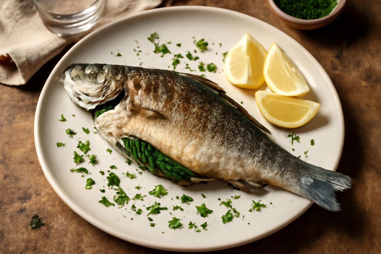 Branzino ripieno