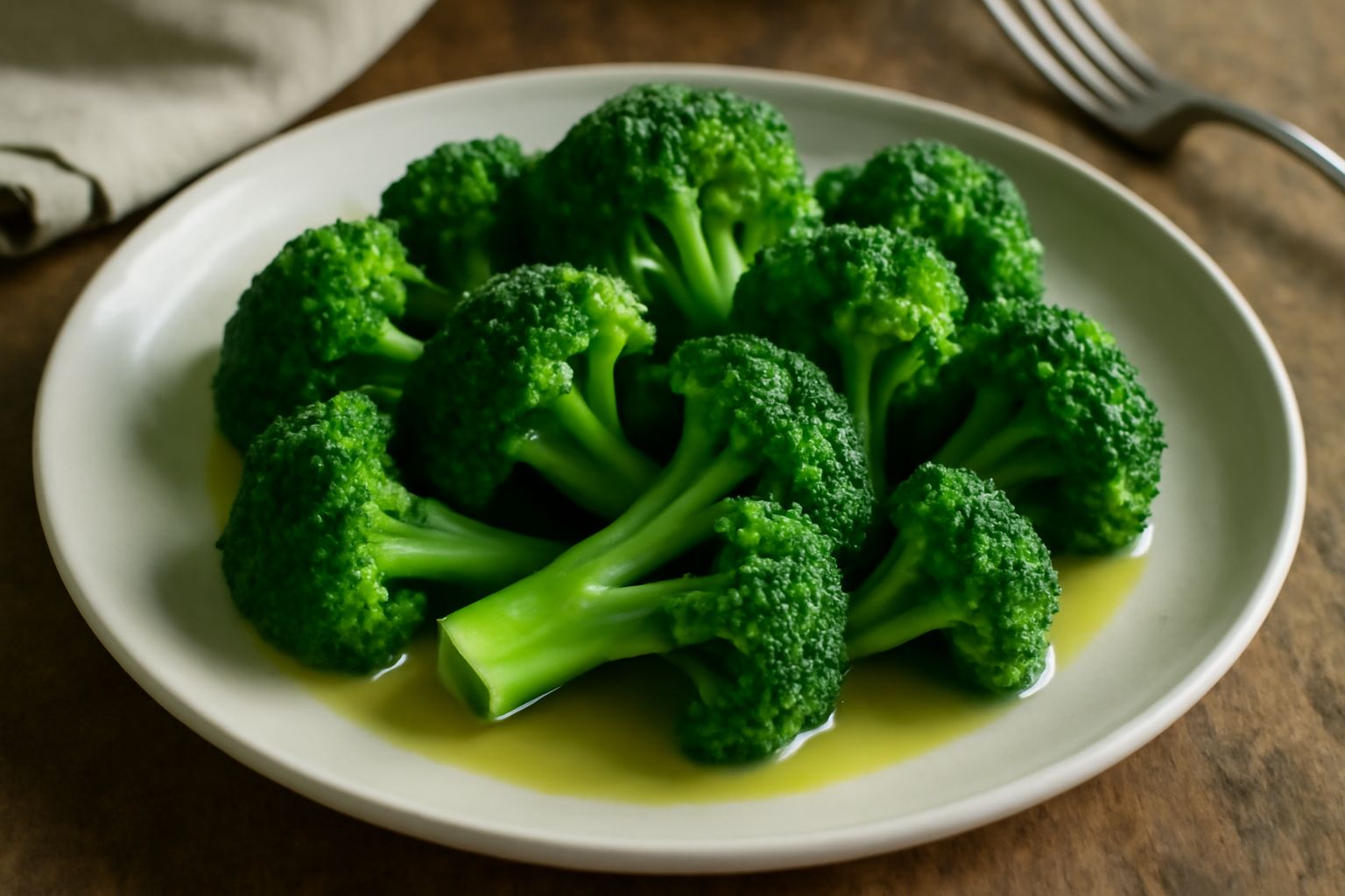 Broccoli lessati freddo