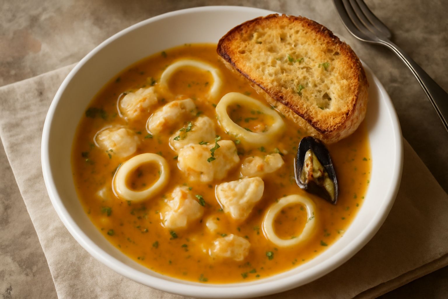 Brodetto alla pisana