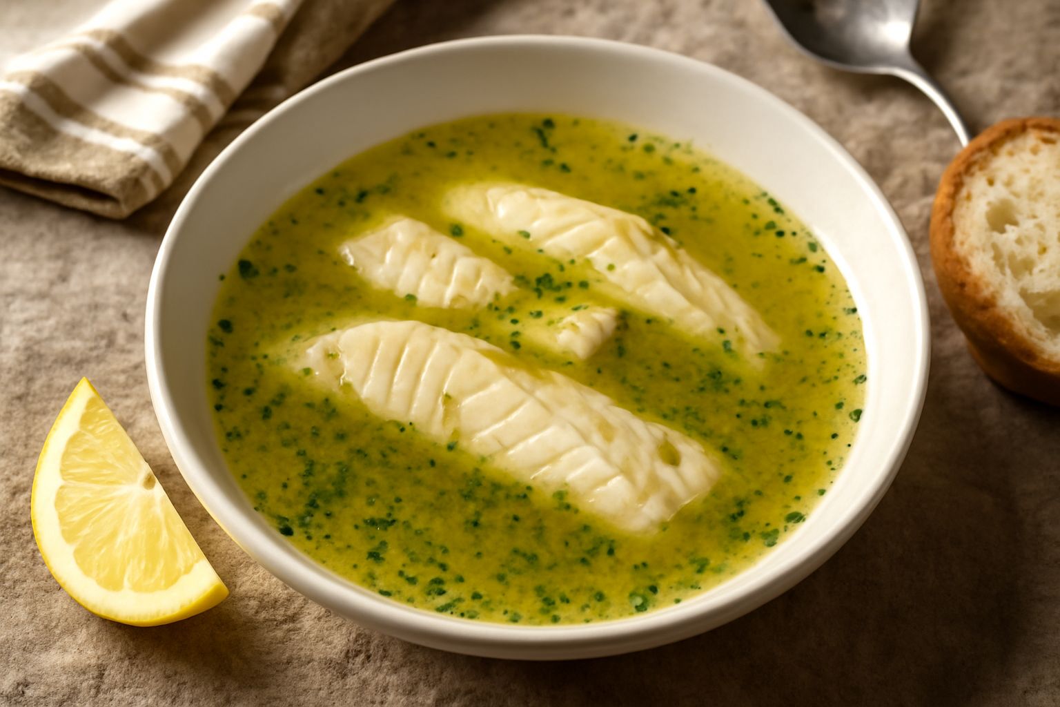 Brodetto bianco di pesce